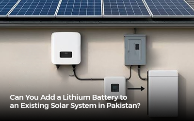 Can You Add a Lithium Battery to an Existing Solar System in Pakistan?